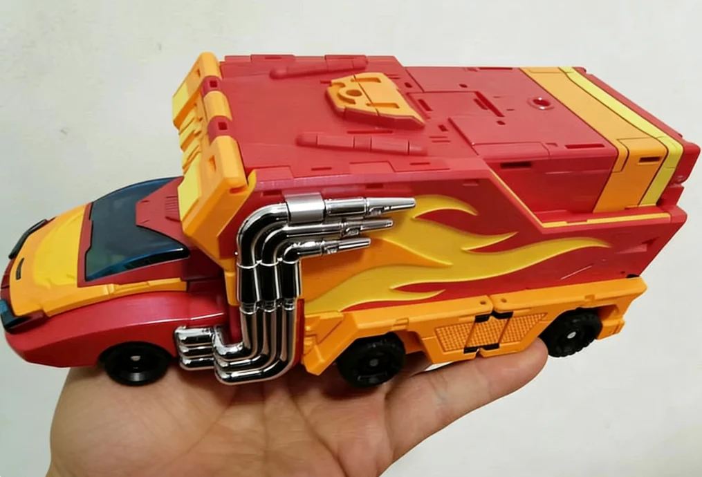 DX9 Transformation D06 Carry Hot Rod Rodimus Prime Action Figure — view 6