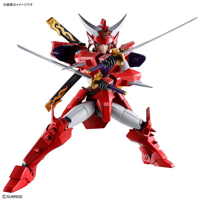 Bandai 30MF Yoroi Shin Den Samurai Troopers Model Kit Blazing Gai Building — view 6