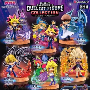 100%Origina Re-Ment Yu-Gi-Oh! Duel Monsters Duelist Figure Collection 6 Pack A Full Set Anime Doll Collect Mini Figures Gift Toy