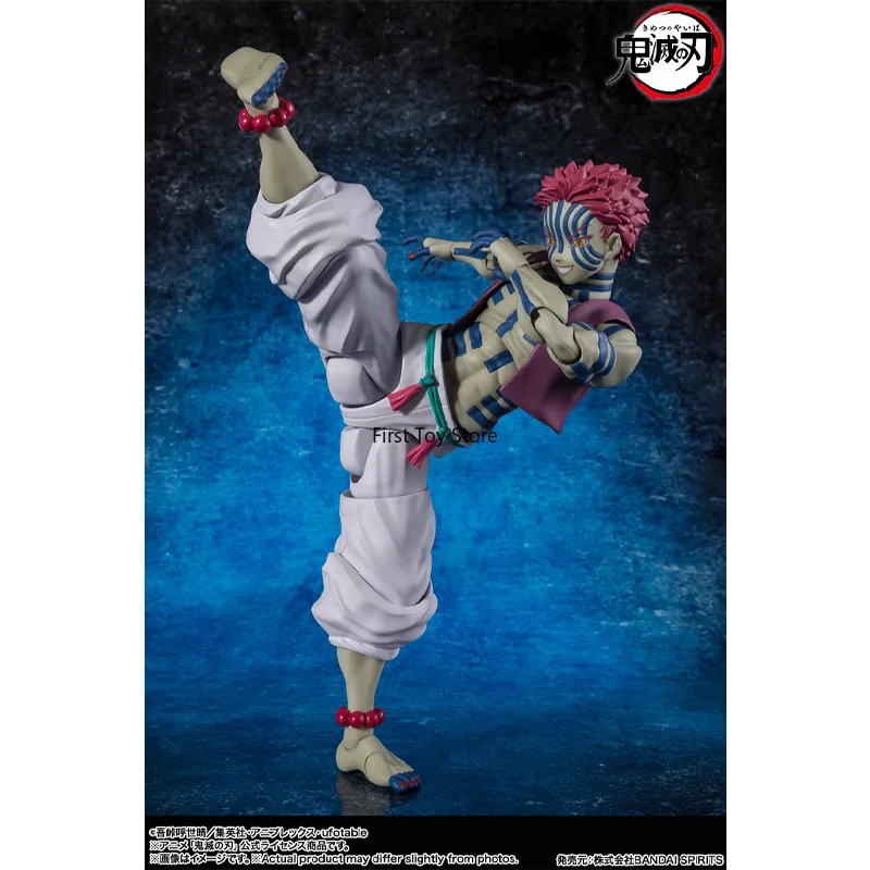 Bandai S.H.Figuarts Demon Slayer Upper Moon Three Akaza 1/12 Model Collectible Action Figure — view 3