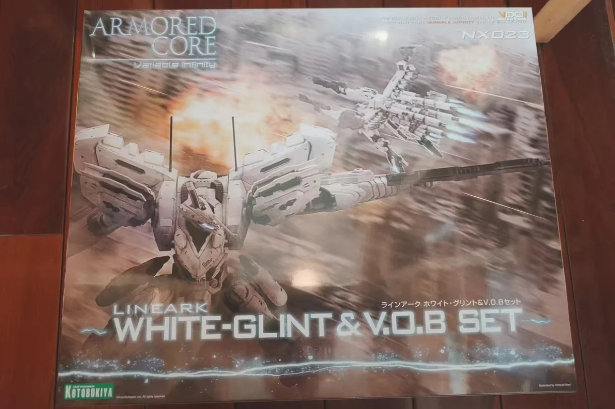 KOTOBUKIYA V. I. Series Armor Core Rheinyak White Flash and V.O.B Set Model Kit — view 8
