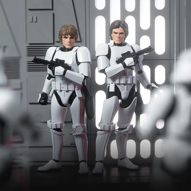 Blokees Star Wars Trooper Stormtrooper Darth Vader Assembly Desktop Model Kit — view 13