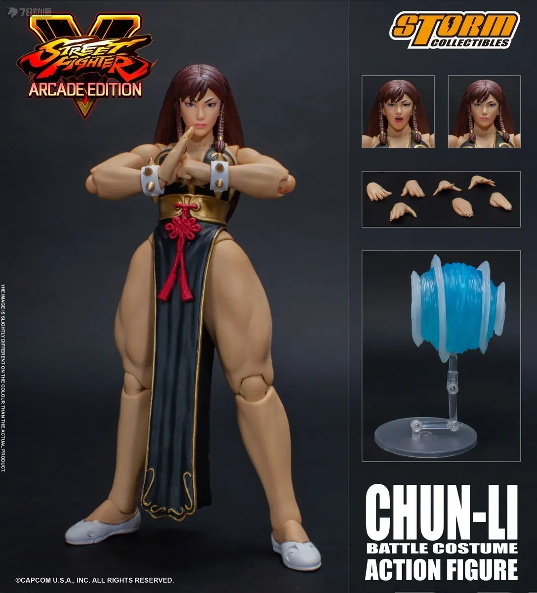 STORM COLLECTIBLES Street Fighter V CHUN-LI Battle Costume 1/12 Action Model Collectible Figure — view 7