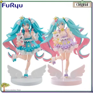 FuRyu TENITOL Piapro Hatsune Miku Fantasy Princess/Lavender Color Model Collectible Figure