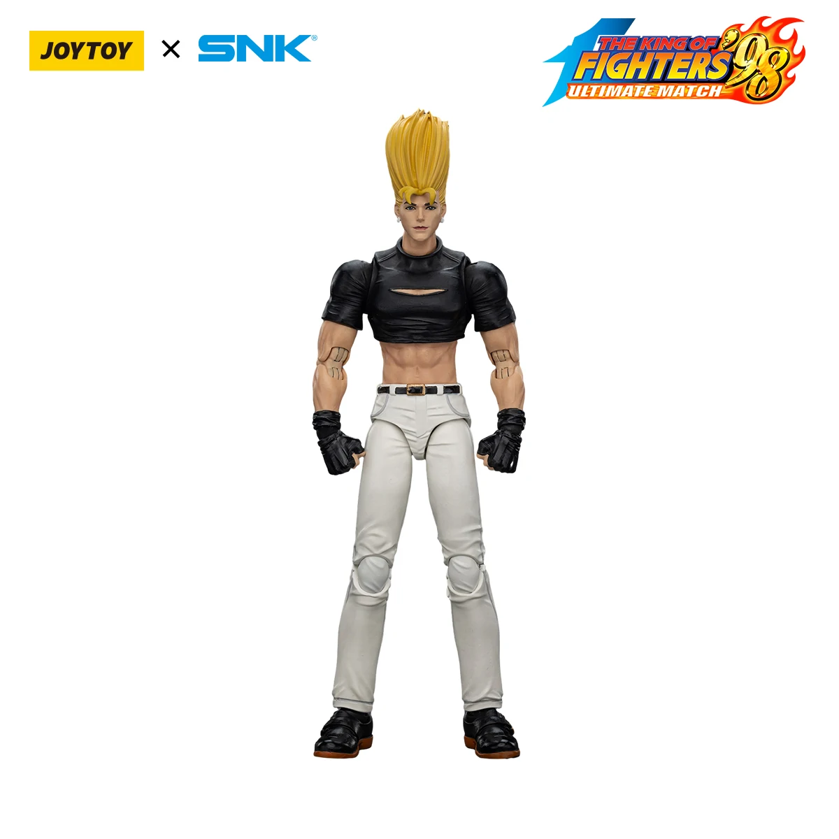 JOYTOY SNK 1/18 KOF 98UM Hero Team Kyo Kusanagi Goro Daimon Benimaru Action Figure — view 9