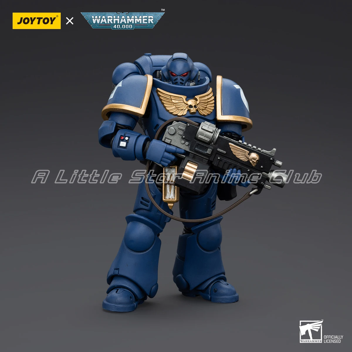 JOYTOY 1/18 Warhammer 40000 Ultramarines Intercessors Animation Figures Model Action Figure — view 4