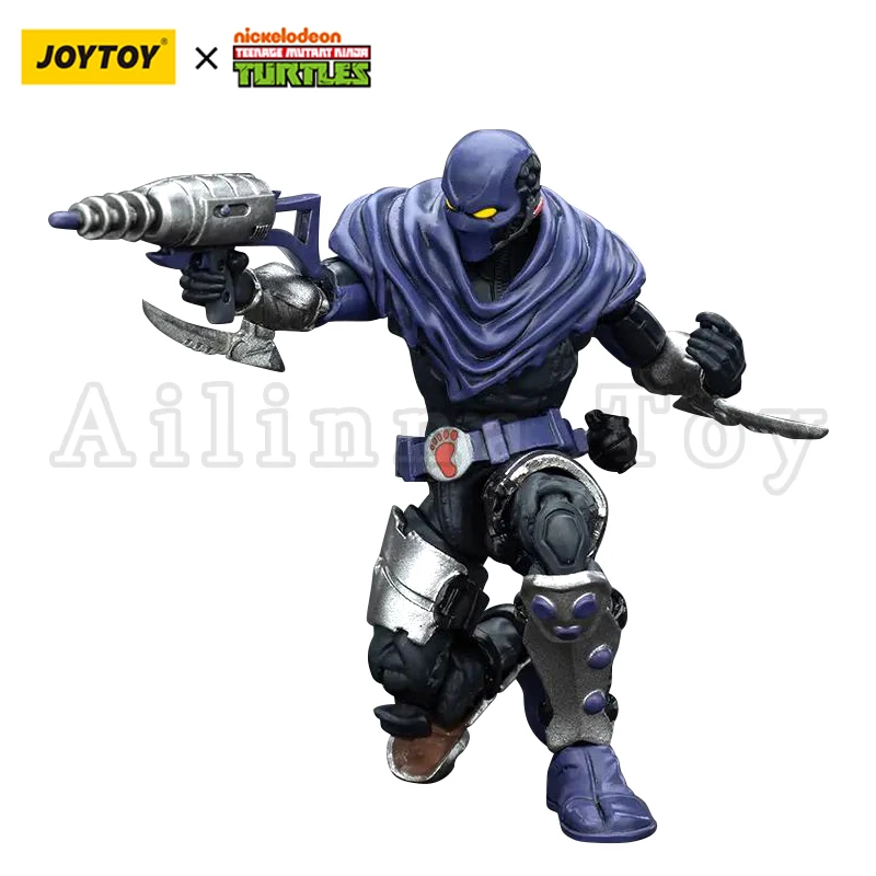 JOYTOY 1/18 Turtles Shredder Foot Clan Re-issue Version Anime Action Figure — view 2