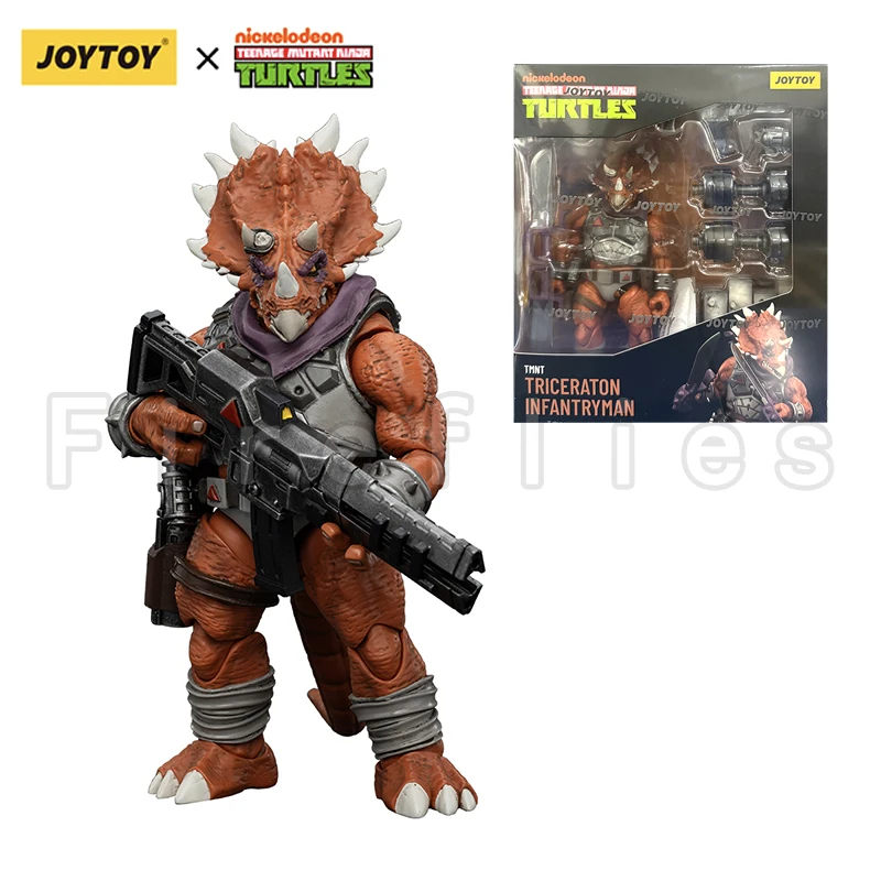 1/18 JOYTOY Turtles-Captain Zorax Adjutant Zork Triceraton Infantryman Casey Jone Anime Action Figure — view 10