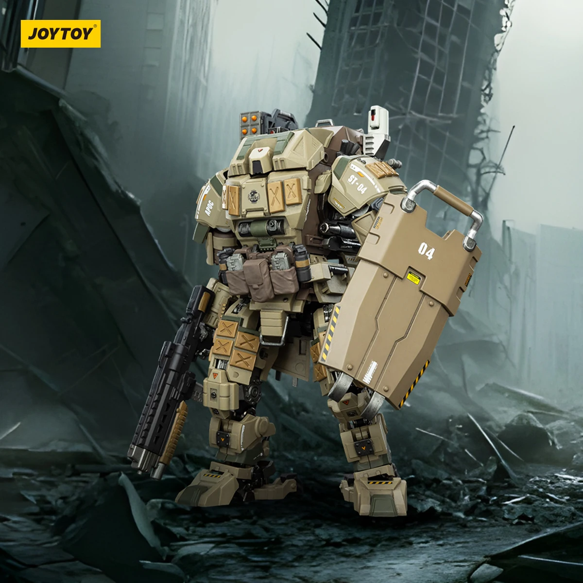 JOYTOY 1/25 APOC Series Iron Vanguard Heavy Assault Mech UNSC Sniper Ivan Action Figure — view 6