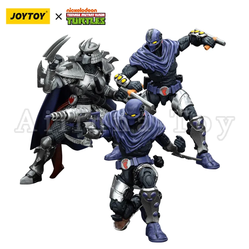 JOYTOY 1/18 Turtles Shredder Foot Clan Re-issue Version Anime Action Figure