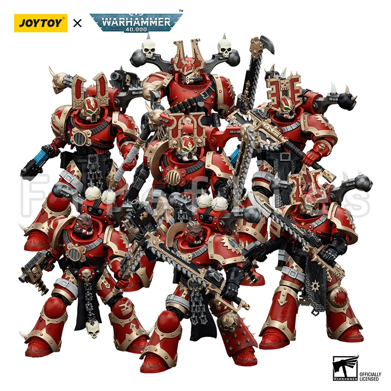 1/18 JOYTOY 40K World Eaters Khorne Berzerker Anime Model Action Figure — view 2