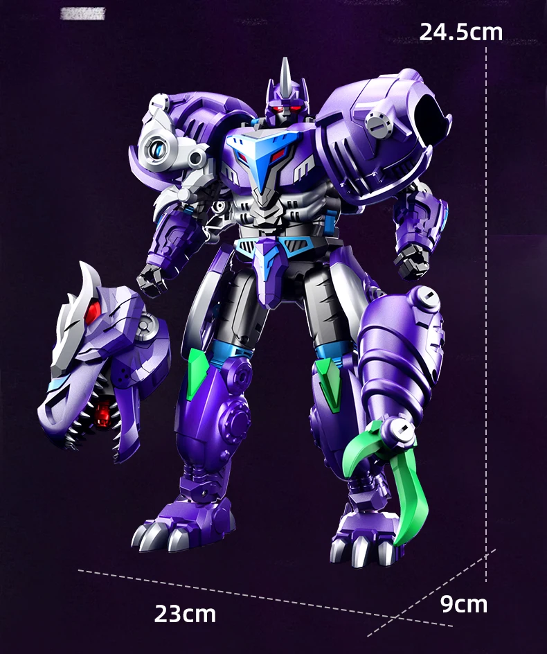 LiJiang XT-1611 Transformation Tyrant T-REX Dinosaur BW Beast Wars 24.5cm Action Figure — view 2