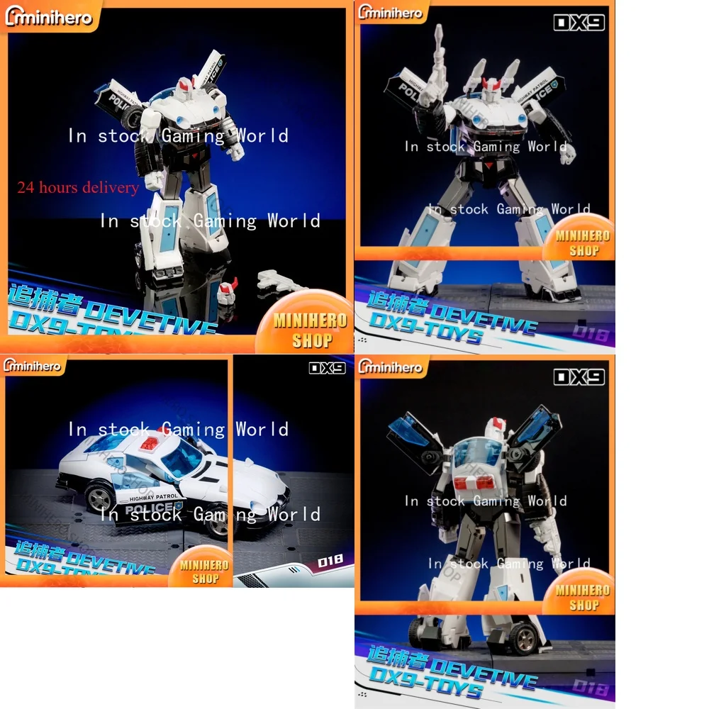 G1 Transformers DX9 D18 Devastator Prowl MP Scale Robot Collectible for Adults Action Figure