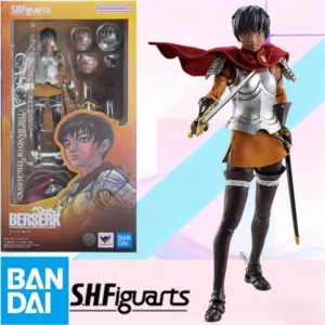 BANDAI Box S.H.Figuarts Berserk Caska Guts Model Action Figure