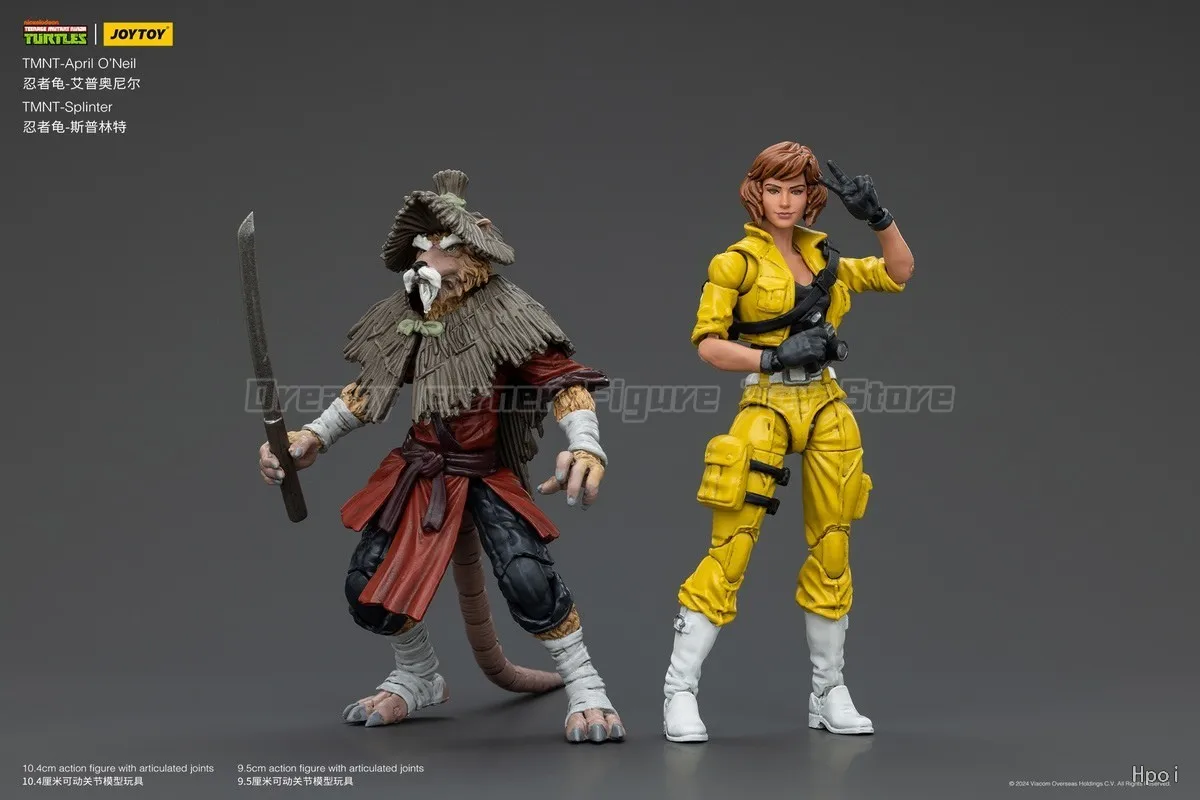 JOYTOY TMNT-April O'Neil Splinter 2PCS 1/18 Action Figure — view 6