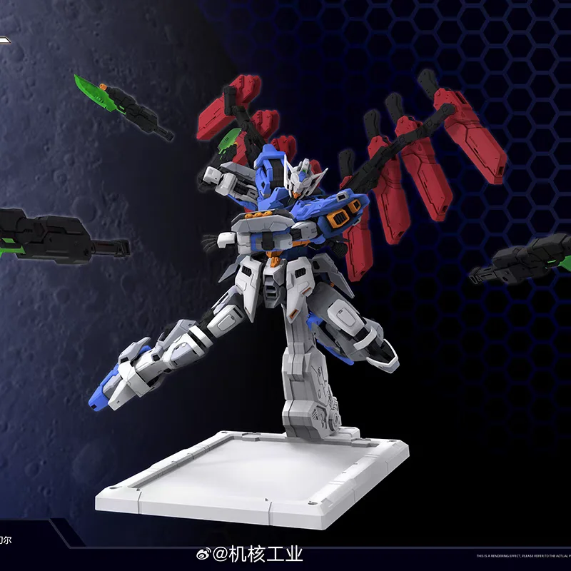1/100 Scale Mecha Core Industry Ixchel Geowei Assembly Model Kit Movable Collectible Figure — view 4