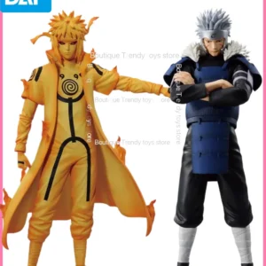 Bandai Genuine Ichiban Kuji NARUTO Senju Hashirama Uzumaki Naruto Uchiha Madara Anime Action Figure Collectible Model Toys Gift