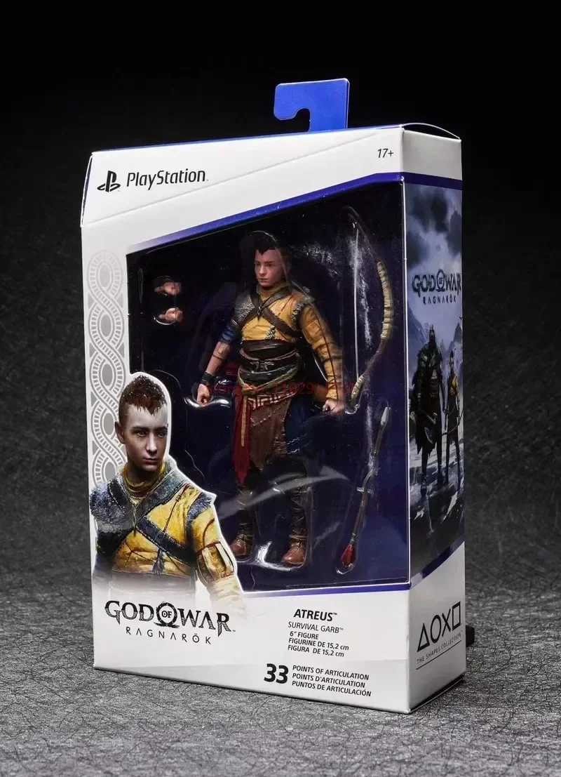 Spin Master God of War: Ragnarok Ps5 Kratos Atreus 6-Inch Model Box Action Figure — view 6