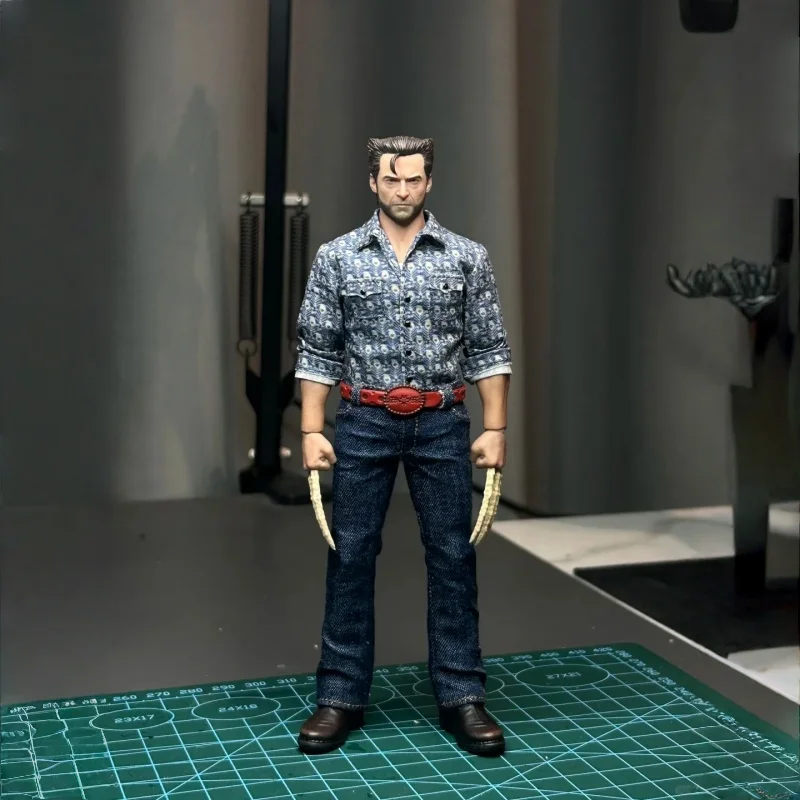 NWTOYS 1/12 Male Soldier James Howlett Logan X-Men Superhero Wolverine Hugh Jackman Action Figure — view 6