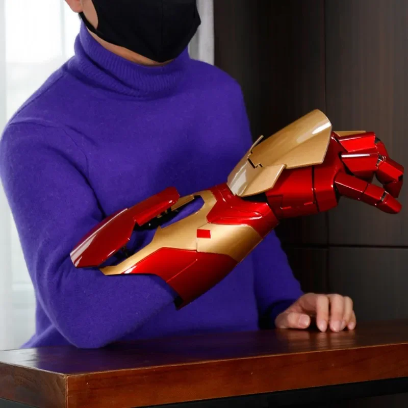 Marvel Iron Man MK43 1:1 Glowing Arm Glove Cosplay Prop — view 3