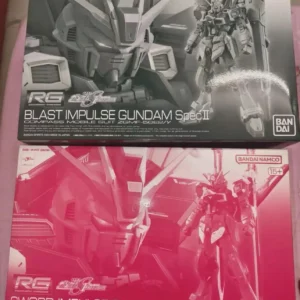 Bandai MODEL PB KIT GUNDAM RG 1/144 IMPULSE GUNDAM Anime Action Figure Assembly Model Toy Model Hobby Gifts For boys