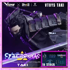 VTOYS&BMS TAKI VSD010 Cyberpunk Samurai: Takumi 1/12 Anime Model Trendy Desktop Collectibles Action Figure