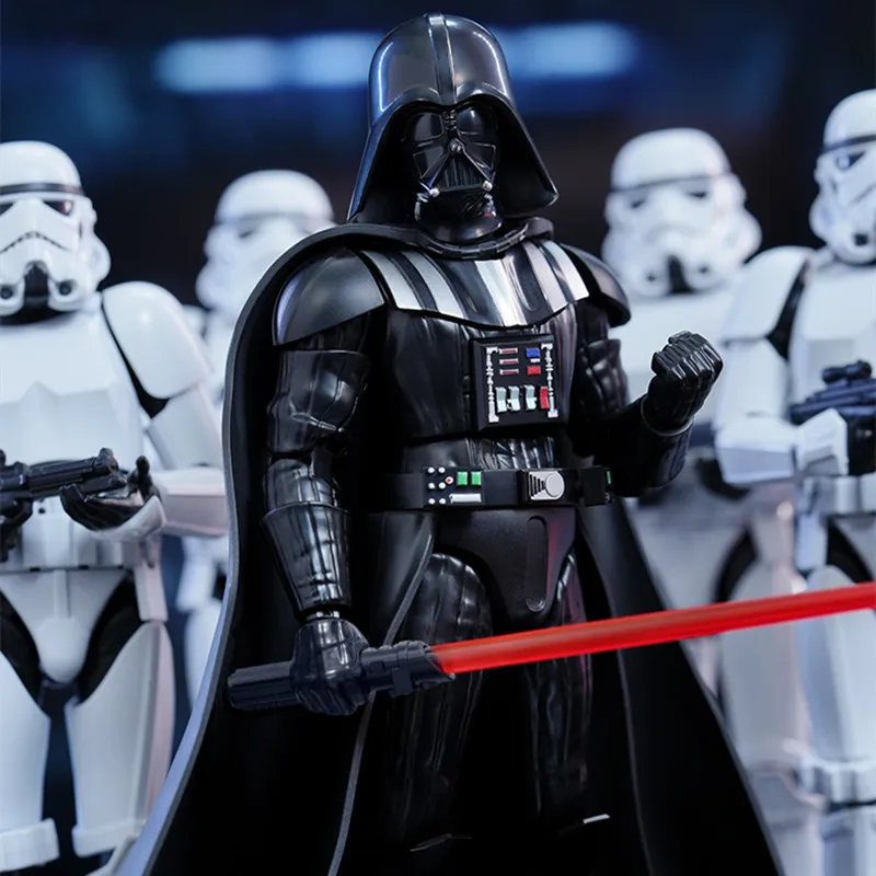 Blokees Star Wars Trooper Stormtrooper Darth Vader Assembly Desktop Model Kit — view 3