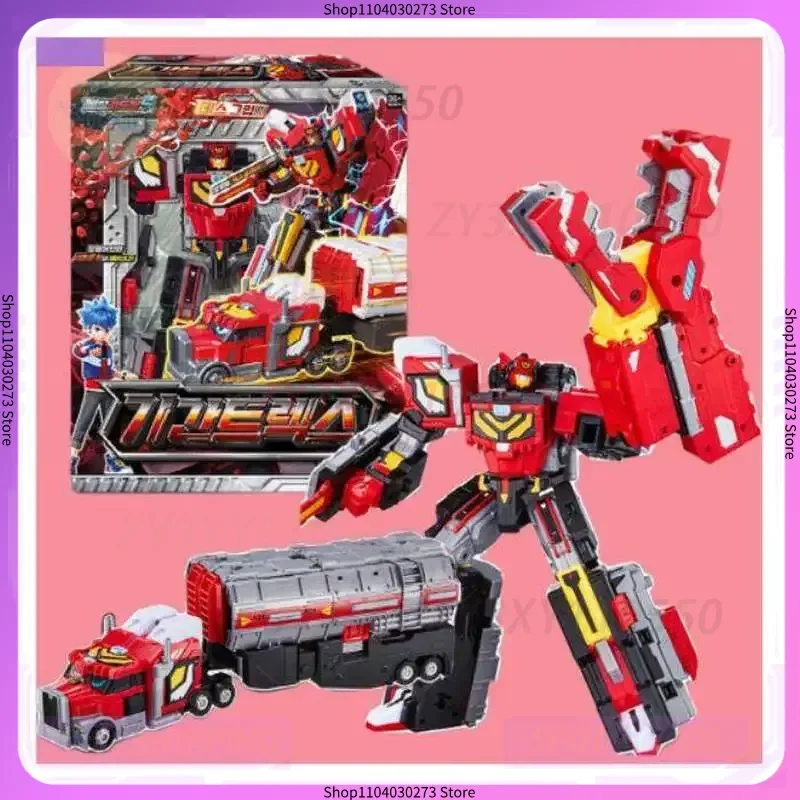 Metal Cardbot Tanker Truck Transforming Robot Figure — view 3
