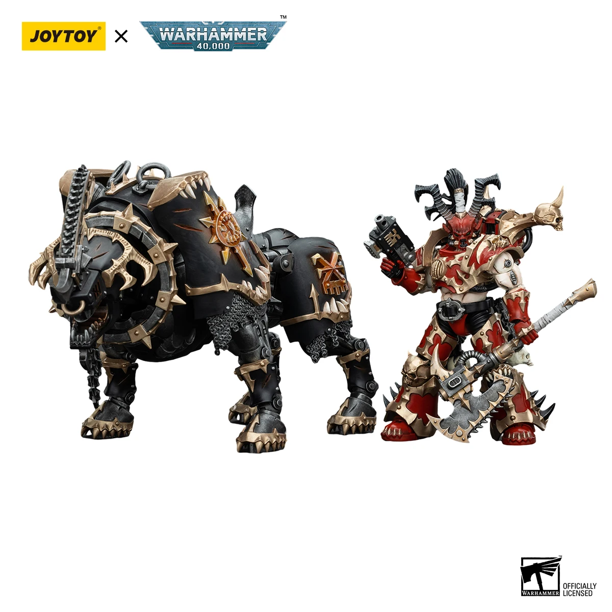 JOYTOY Warhammer 40K 1/18 World Eaters Lord Invocatus Model Action Figure — view 4