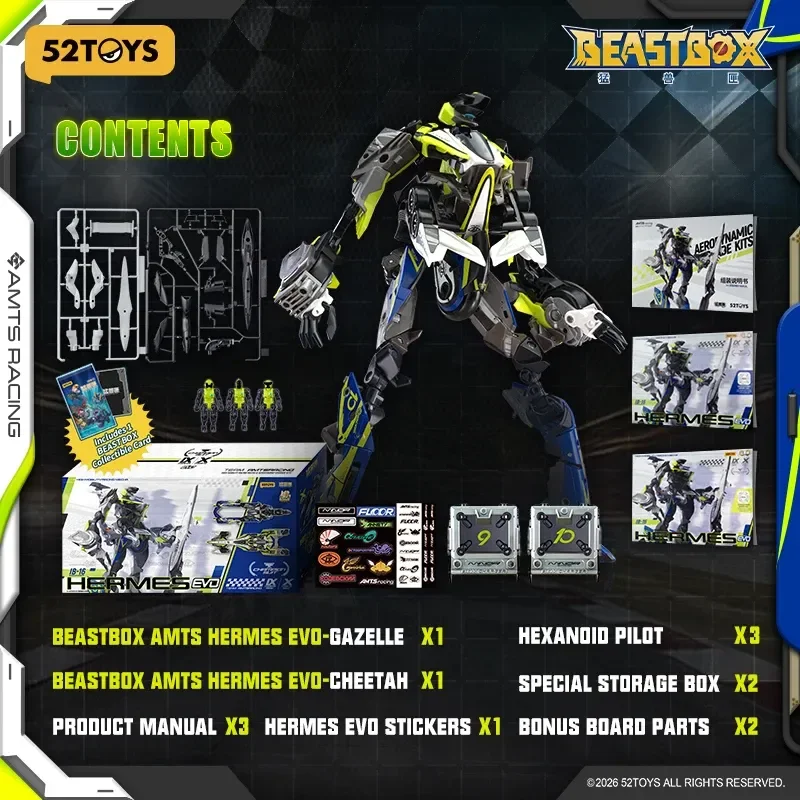 52toys Beast Box Divine Walker Ib-16 Assembling Mech Models Collectible Multi Form Action Figure — view 4