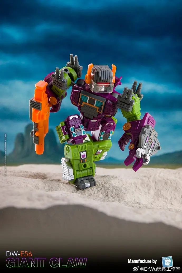 Doctor Wu Dr.Wu Transformation DW-E56 Giant Claw DW-E56B Dark Sak Scorpion Action Figure — view 8