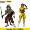 JOYTOY】TMNT-April O'Neil Splinter 2PCS 1/18 Action Figure