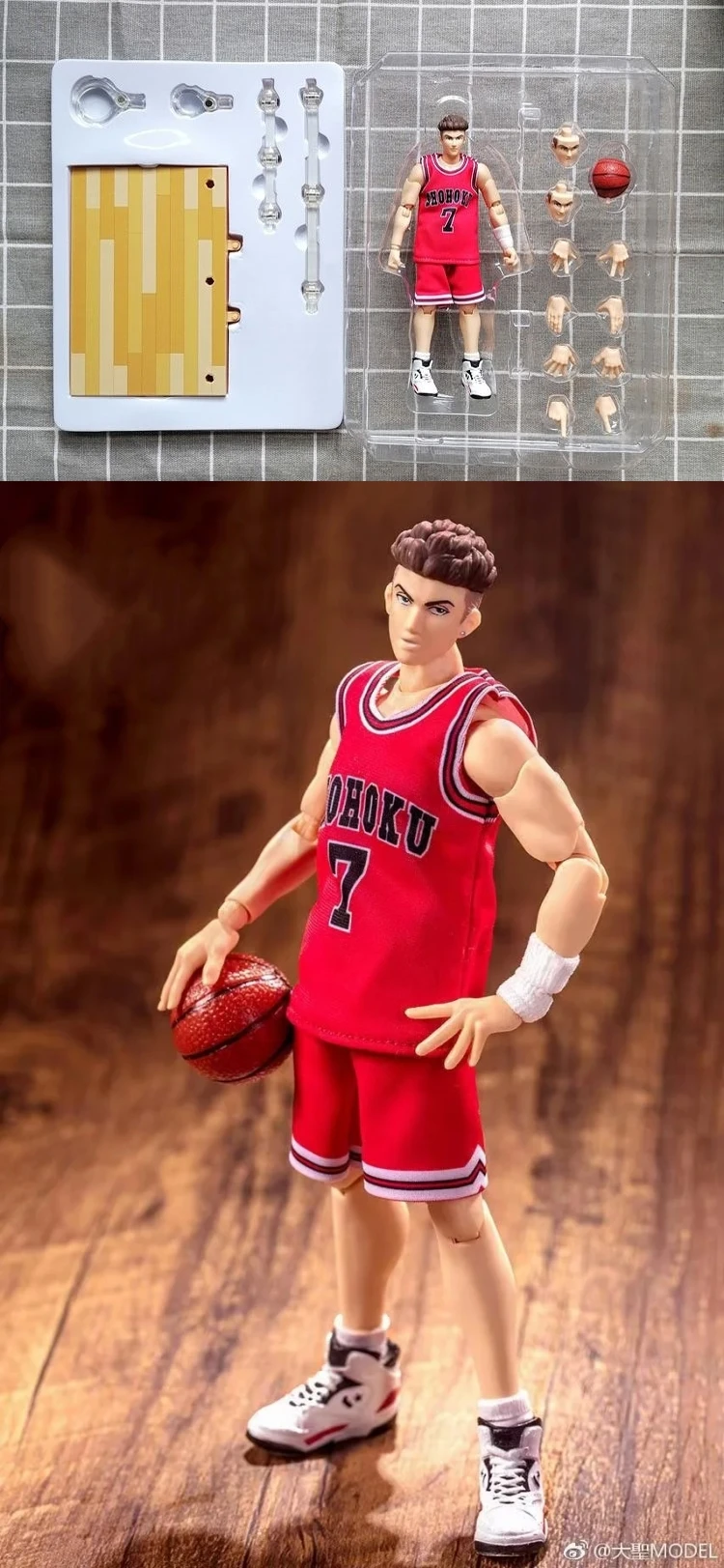 GREAT GT Dasin Play Basketball Sakuragi Mitsui Rukawa Ryota Kogure Ayako SENDOH Action Figure — view 16