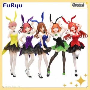 In Stock Original FuRyu Trio-Try-iT Figure The Quintessential Quintuplets Five-Social Bunny Model Gift Toy