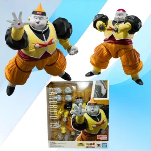 Bandai Soul Limited SHF Dragon Ball Z Red Ribbon Legion Artificial Man No. 19 Movable Finished Product Anime Figure Toy Model