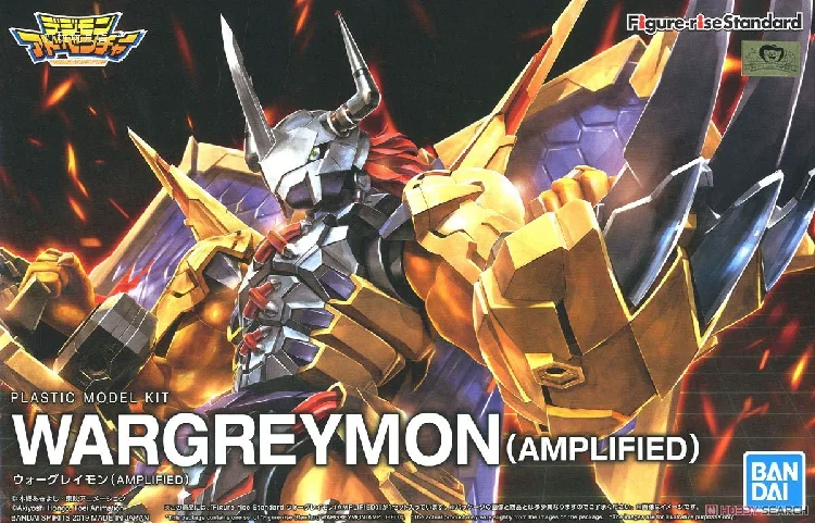 BANDAI Figure-Rise Standard WarGreymon Amplified Digimon Adventure Frontier Assembly Model Kit — view 7