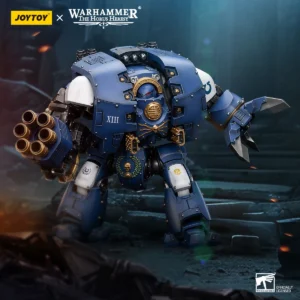 JOYTOY Warhammer 1/18 Mecha 28.6cm Ultramarines Leviathan Dreadnought with Cyclonic Melta Lance Action Figure