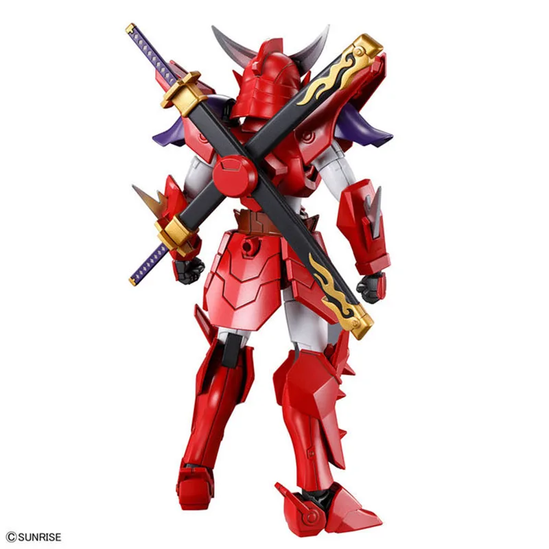 Bandai 30MF Yoroi Shin Den Samurai Troopers Model Kit Blazing Gai Building — view 5