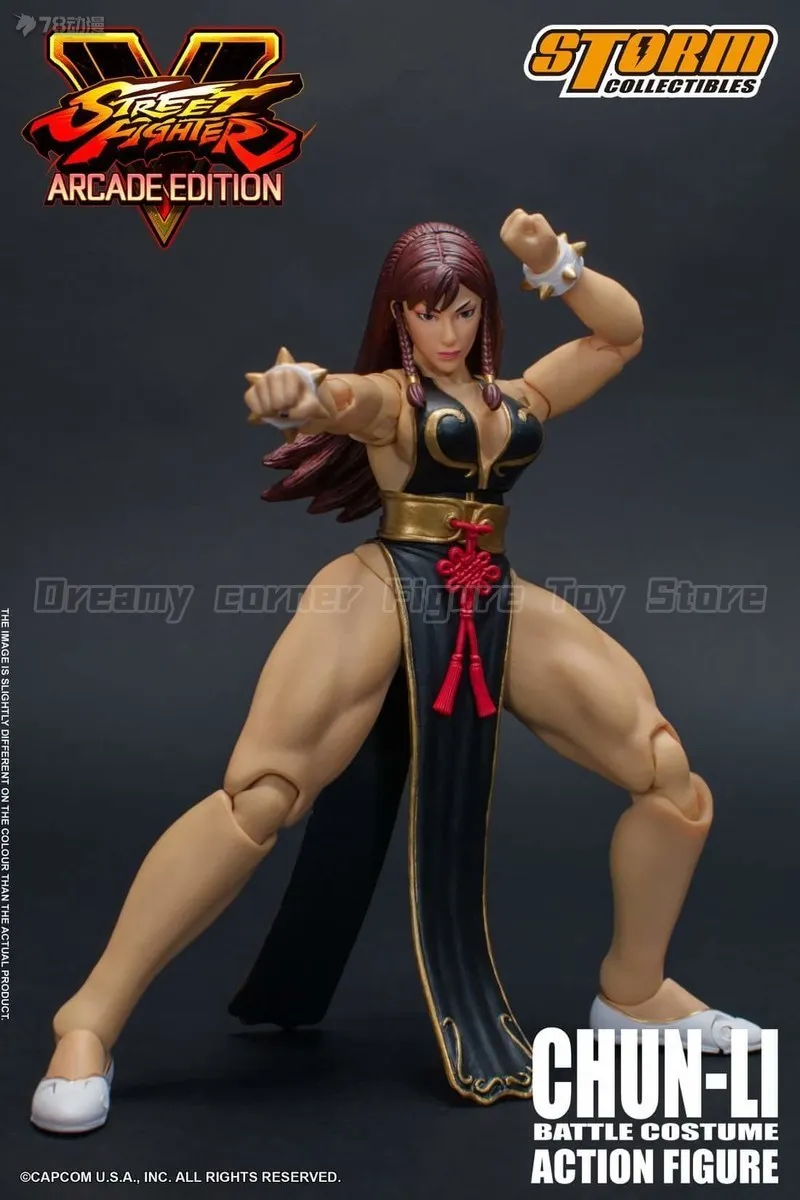STORM COLLECTIBLES Street Fighter V CHUN-LI Battle Costume 1/12 Action Model Collectible Figure — view 2