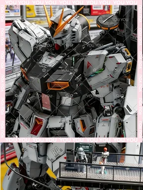 Daban 1/60 PG RX-93 V Metal Structure Equipped with Floating Cannon Assembly Model Kit