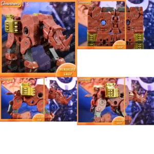 Transformation MMC Ocular Max OX RMX13 FORTE Ramhorn Robot Collectible for Action Figure
