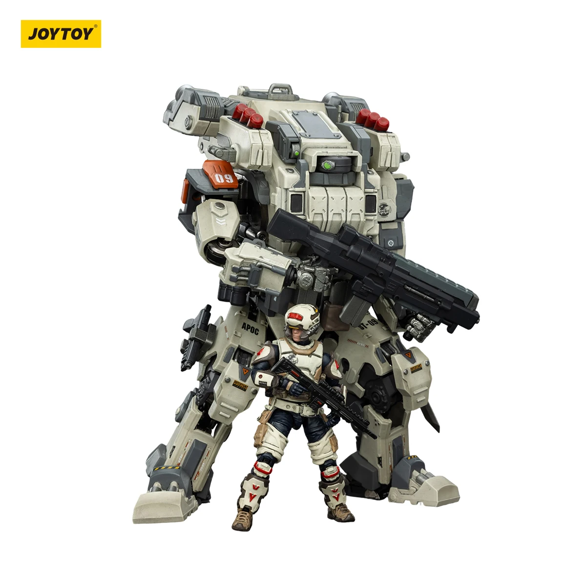 JOYTOY Dark Source 1/25 APOC Series Bedrock Albus Standard Combat Type Mech Action Figure — view 6