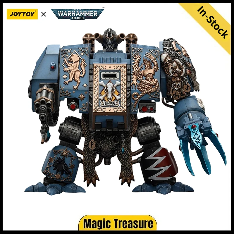 JOYTOY Warhammer 40K Space Wolf Brutal Bjorn Guochuang Mecha Anime Model 1/18 Action Figure
