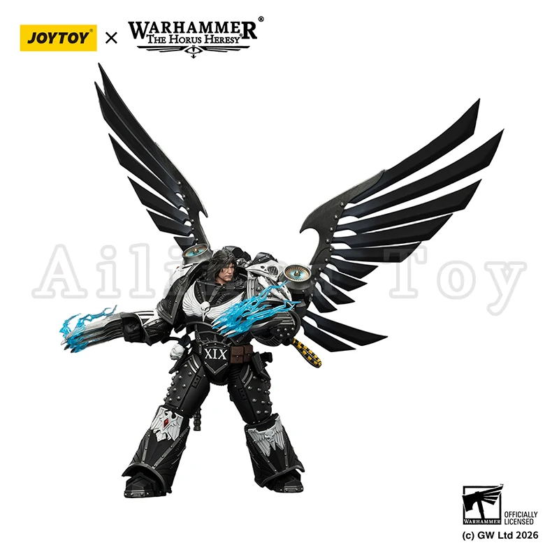 JOYTOY 1/18 the Horus Heresy Raven Guard Corvus Corax, Primarch of the Action Figure — view 5