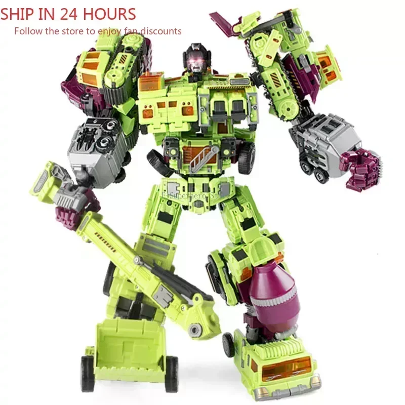 NBK Devastator 6in1 Combiner GT G1 Transformation Masterpiece Movie Model MP Deformation Action Figure — view 4