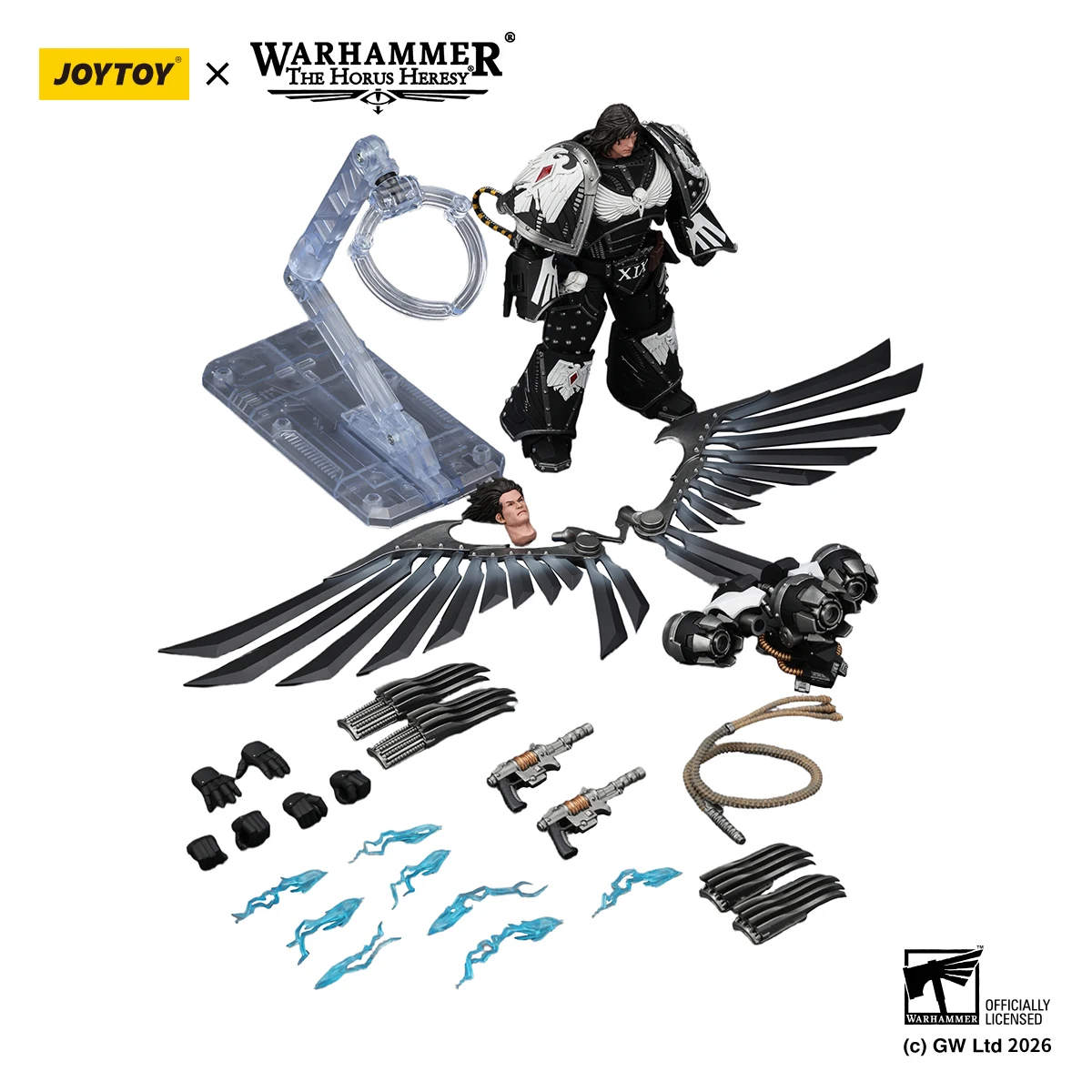 JOYTOY Warhammer 40K Raven Guard Corvus Corax Figure — view 6