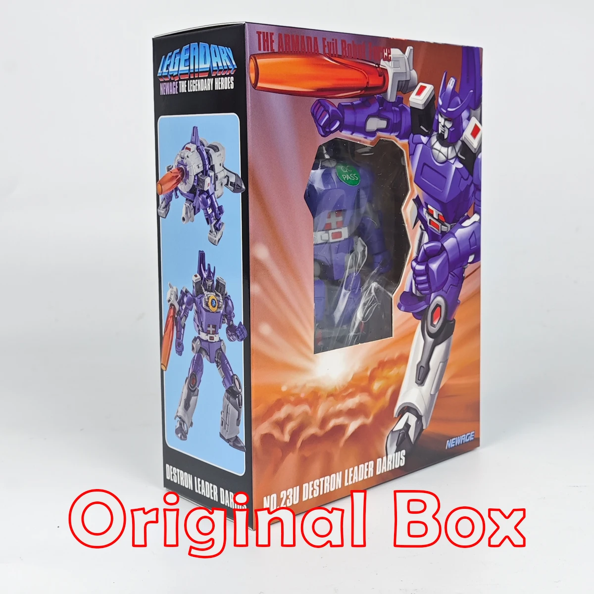 NewAge NA H23U Darius Galvatron G1 Transformation 10cm Robot Action Figure — view 6