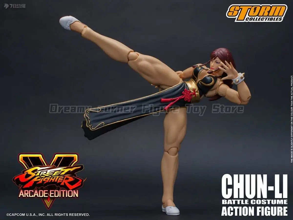STORM COLLECTIBLES Street Fighter V CHUN-LI Battle Costume 1/12 Action Model Collectible Figure — view 5