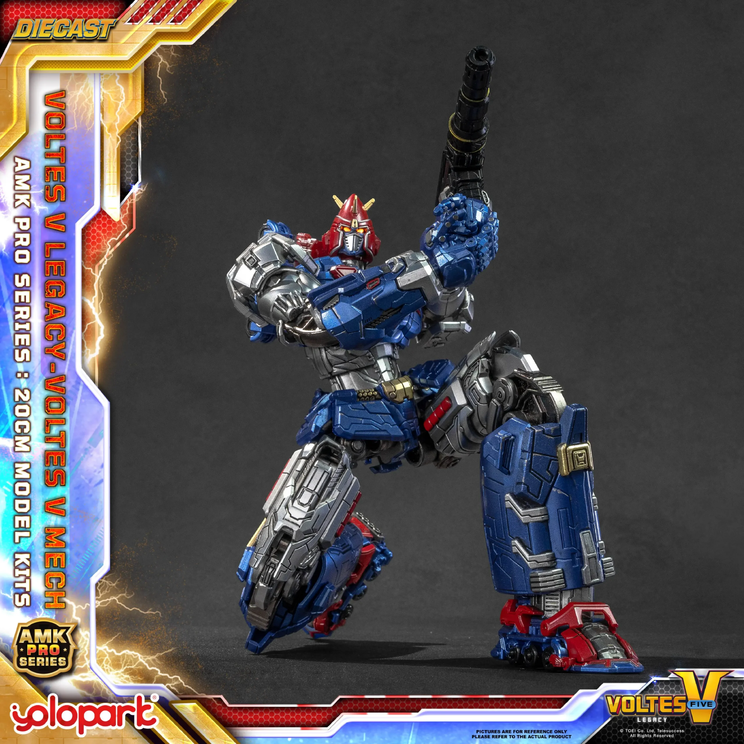 Special OfferYOLOPARK Voltes V: Legacy - 20cm V Mech Mol Kit Action Figure — view 3