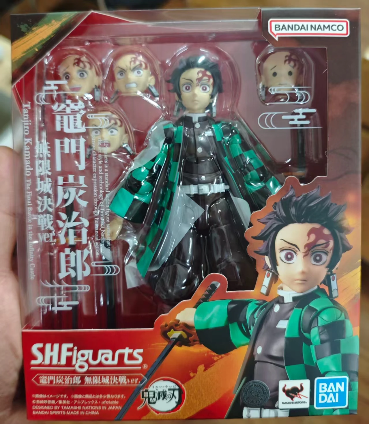 Bandai S.H.Figuarts Demon Slayer Upper Moon Three Akaza 1/12 Model Collectible Action Figure — view 10